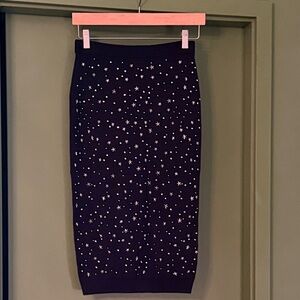 MICHAEL Michael Kors Midnight Star Pencil Skirt